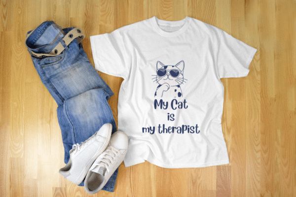 my cat is my therapist
