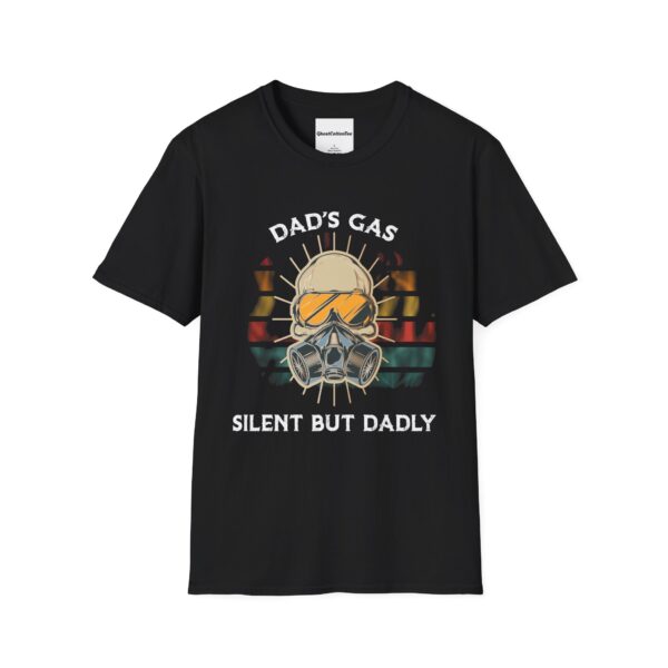 Silent But Dadly T-Shirt, Funny Dad Fart Shirt, Father's Day Gift, Vintage Funny Dad Tee, Dad Joke Shirt, Gag Gift for Him - Image 5